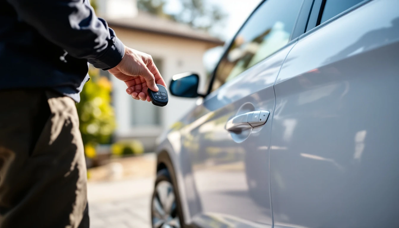 Cerrajero automotriz programando una llave smart key de Hyundai en Mansfield TX
